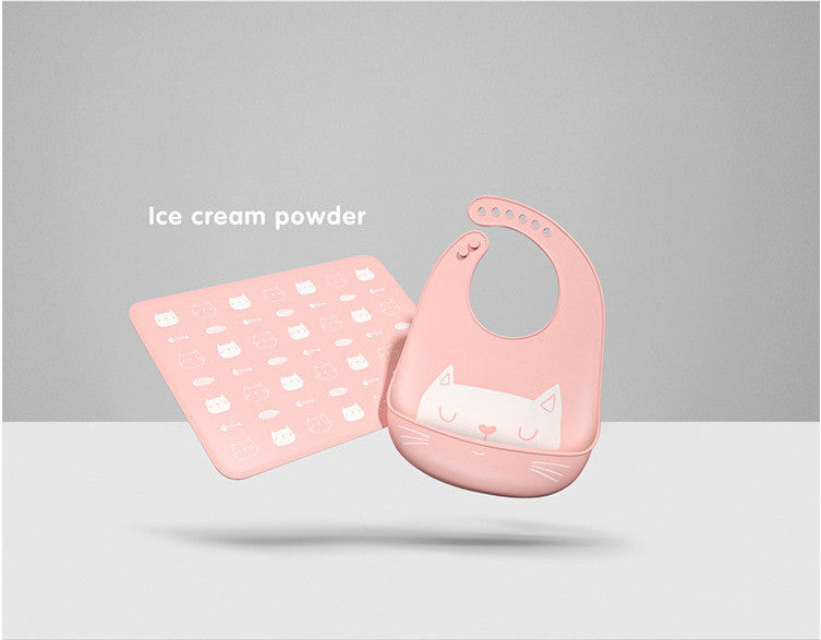 baby bib waterproof food grade silicone - 9