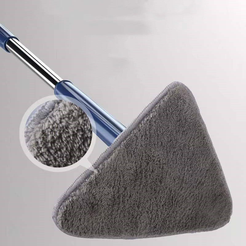 Extendable Triangle Mop 360 Rotatable Adjustable 110 Cm Cleaning Mop For Tub Tile Floor Wall Cleaning Mop Deep Cleaning Mop.