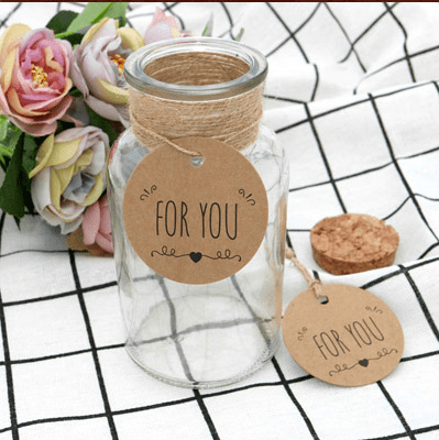 Kraft paper round label | office | Introducing our exquisite Kraft Paper Round Labels, the perfect touch of charm and elegance for your