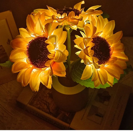 Rechargeable Sunflower Led Simulation Night Light Table Lamp Simulation Flowers Decorative Desk Lamp For Resturaunt Hotel Wedding Gift | light |
Overview:
Artificial Flower Lamp Design
Hypoallergenic. No Maintenance. Pet-Friendly Flowers.