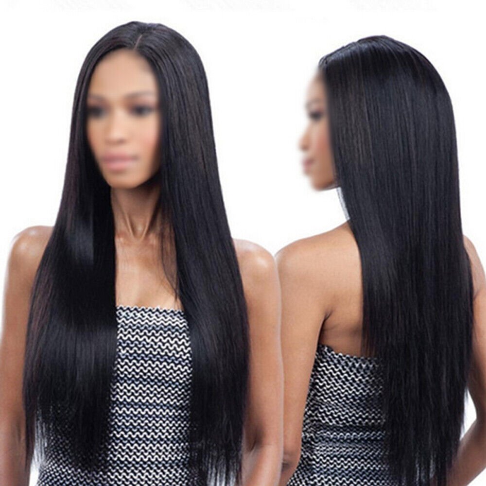 Long Straight Synthetic Hair Wig UK