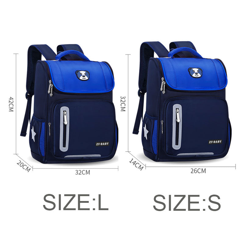 Elementary school space schoolbag