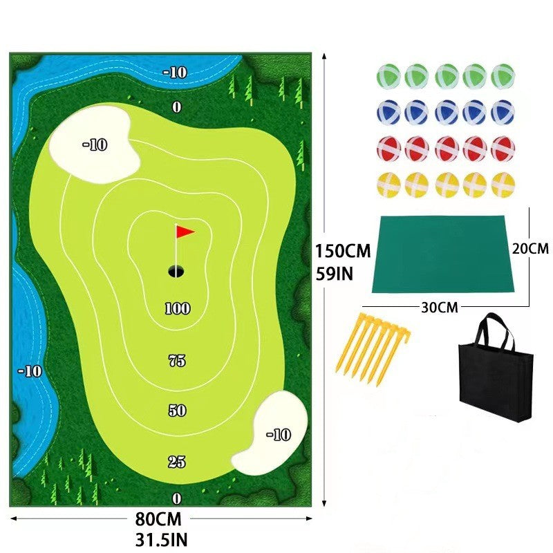 Indoor And Golfer Batting Pad Set Parent-child Interactive Leisure Outdoor Toys.