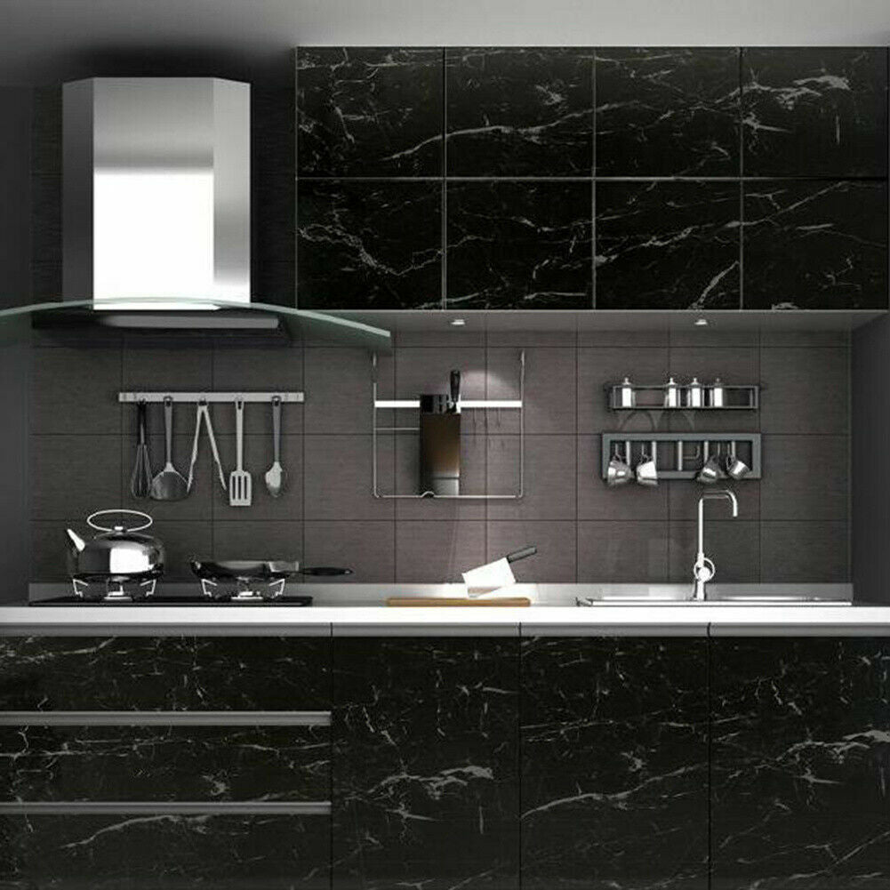 5m Gloss Marble PVC Sticky Back Vinyl Self-Adhesive Worktop Cupboard Door Covers | Gloss Marble PVC Sticky Back Vinyl |
Features:
This countertop self adhesive marble wallpaper has a size of 60x500cm
Made o