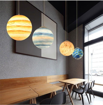 Nordic post-modern dining room chandelier.