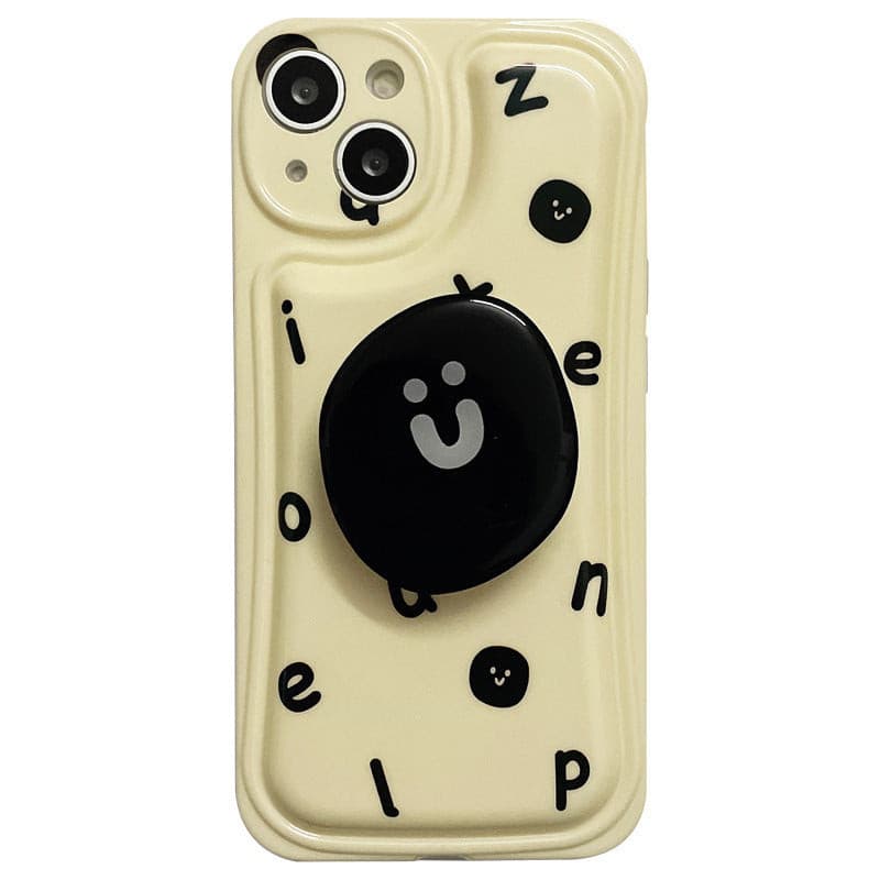 Minimalist Silicone Soft Shell Phone Case.