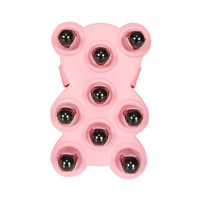 Magnetic Ball Steel Ball Massage Brush Ball Massager.