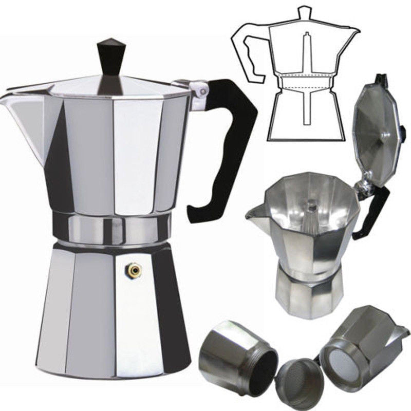Ten anise octagonal coffee pot cup.