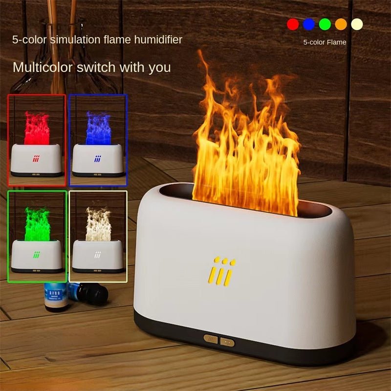 Flame Aroma Diffuser Air Humidifier Ultrasonic Cool Mist Maker Fogger Led Essential Oil Flame Lamp Difusor | air quality |
Overview:
1. WATER-FREE POWER-OF PROTECTION: Effectively prevent dry burning.
2. NOT WET THE