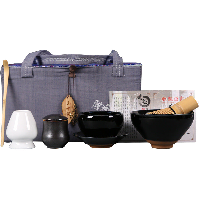 Tea Making And Brushing Set Combination.