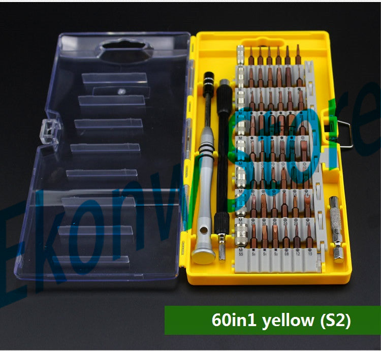Screwdriver Set S2 Alloy Steel Mobile Phone Computer Household Maintenance Disassembly Tool.