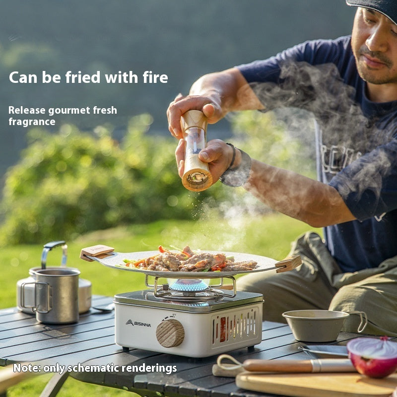 Portable Gas Stove for Elegant Outdoor Dining Experiences