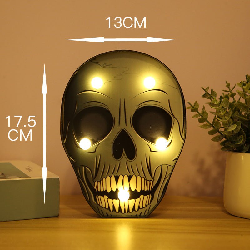 Halloween Lights Decoration LED Light Pumpkin Spider Bat Skull Outdoor Decorative Modeling Room Lights Decor Helloween Party | lights | Enhance the eerie ambiance of your Halloween festivities with our LED Halloween Lights Decoration. T