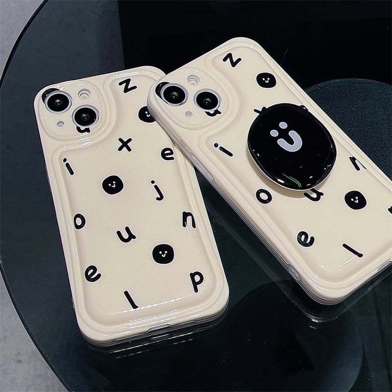Minimalist Silicone Soft Shell Phone Case.
