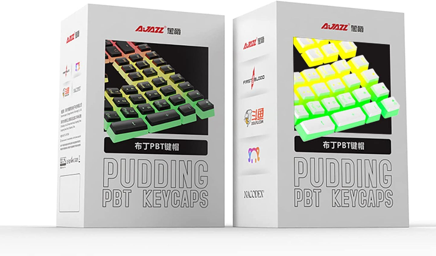 Pudding Keycap Set for Mechanical Keyboards