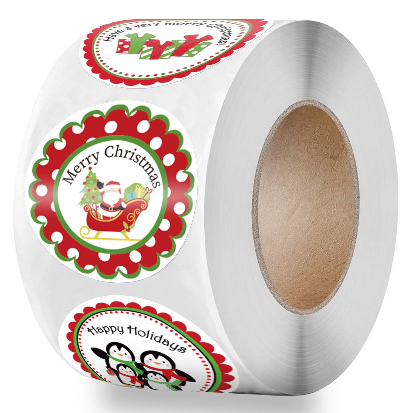 Christmas Decoration Series Sticker Labels Santa