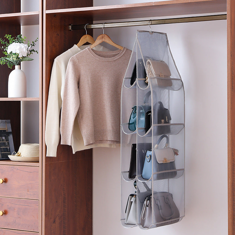 Fabric Home Dormitory Storage Hanging Bag.