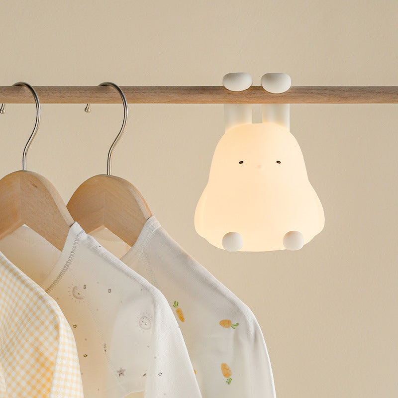 Cute Rabbit Mood Light Dimmable Led Soft Night Light For Baby Girlfriend Gift Children's Night Lights Kids Room Decor Led Lights.