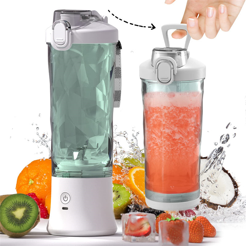 Portable Blender Juicer Personal Size Blender For Shakes And Smoothies With 6 Blade Mini Blender Kitchen Gadgets.