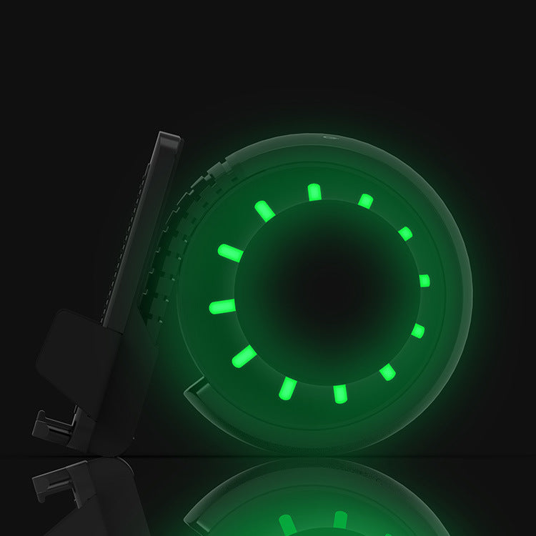 Wireless charger with light.