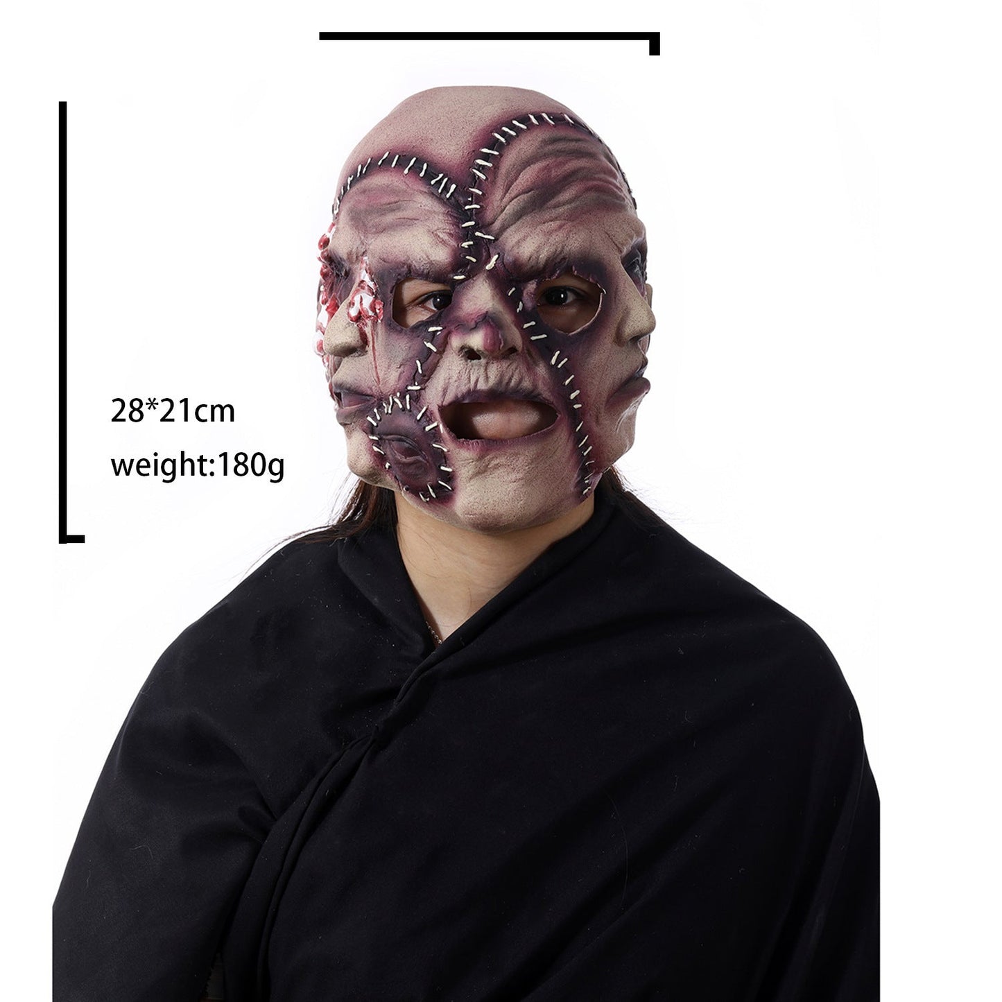 sided grimace horror mask cosplay mask party scary mask 2023 - 2