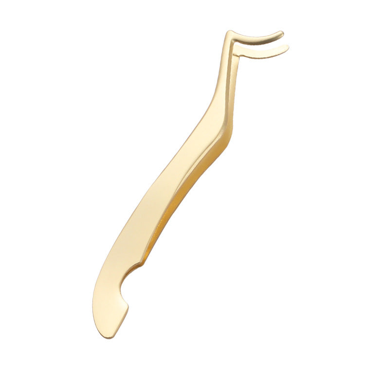 beauty tools clip eyelash curler stainless steel tweezers cotton clipcurler - 12