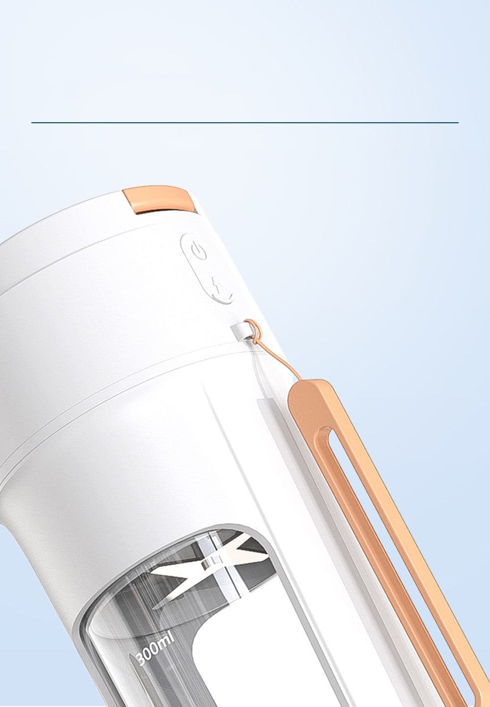 Rechargeable USB Fruit Juicer Blender Personal Juice Mixing Cup Mini Electric Portable Juicer.