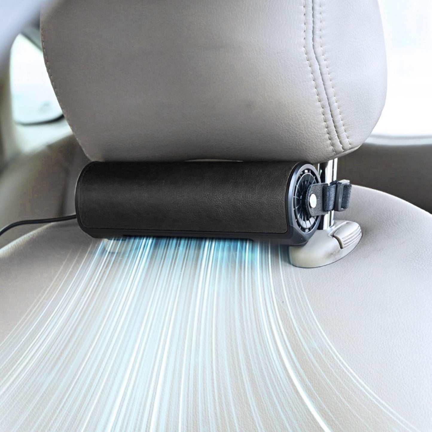 Car Seat Cooling Fan Air Vent Fan USB S Wind Accessories For Car Truck SUV RV Outdoor.