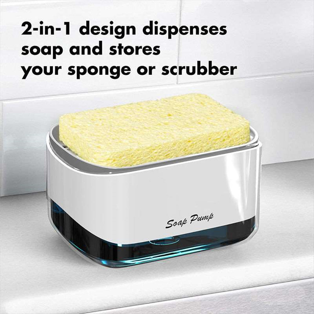 Kitchen Utensils Detergent Press Type Liquid Outlet Box.
