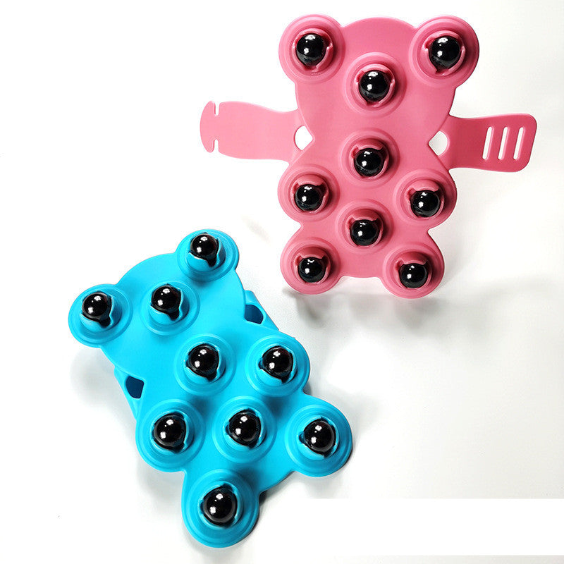 Magnetic Ball Steel Ball Massage Brush Ball Massager.