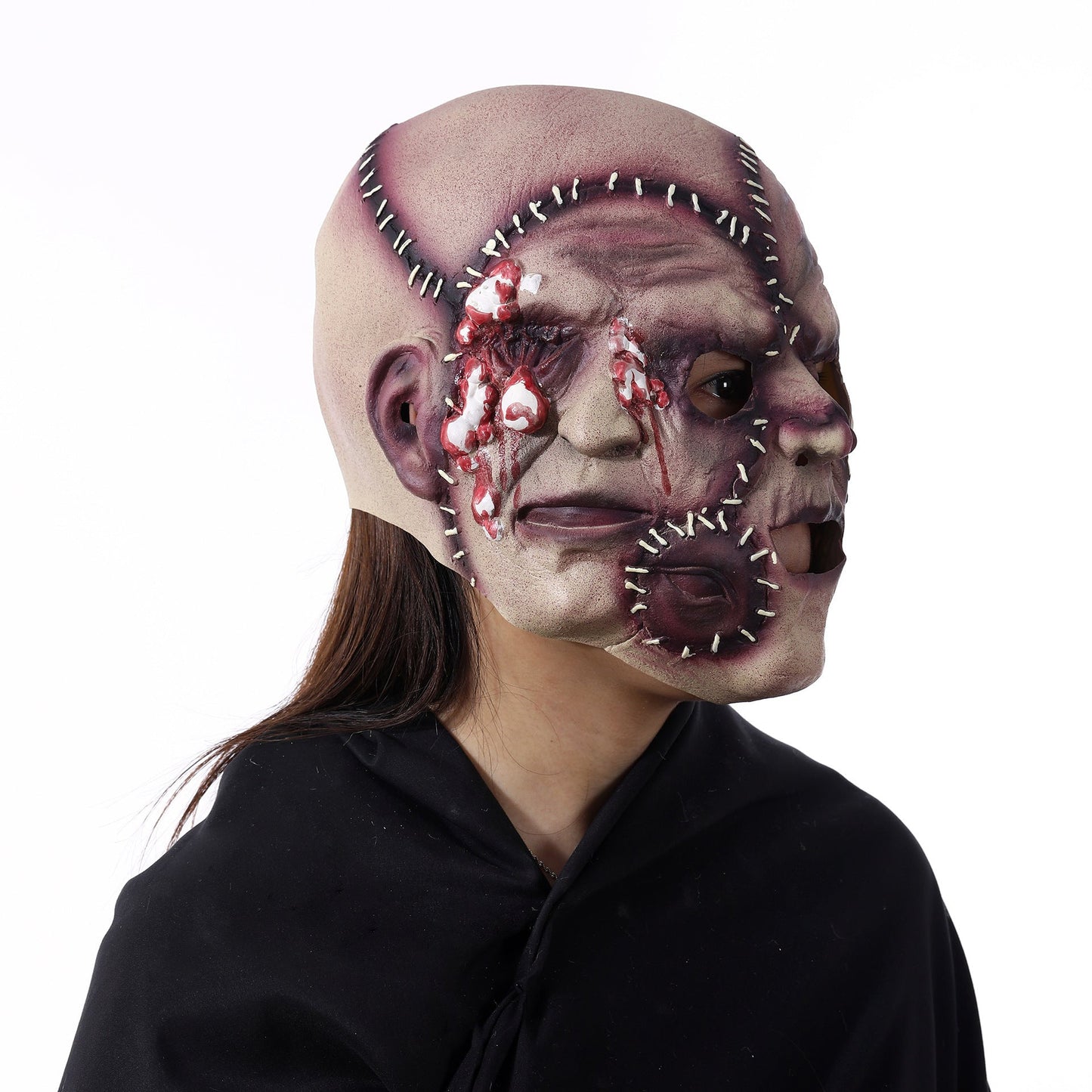 sided grimace horror mask cosplay mask party scary mask 2023 - 3