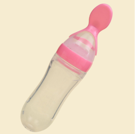 Baby silicone rice paste feeding spoon | baby feeding | Material: Silicone
Capacity; 90ML
1 use 100% food grade (imported) silica gel material
2 maximum
