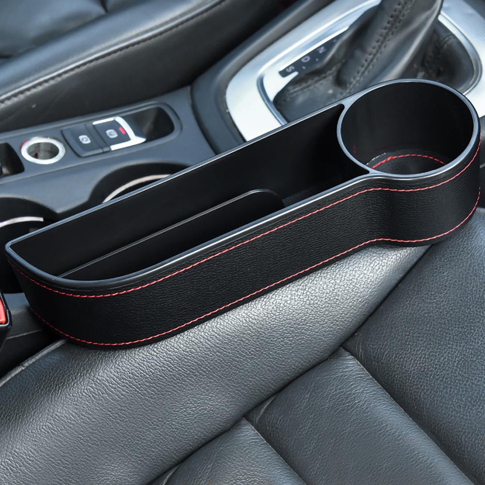 Luxury Leather Car Organizer storage box | car accessories | Introducing our premium Car Storage Box, the perfect accessory to keep your vehicle organized and cl