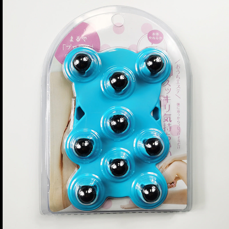 Magnetic Ball Steel Ball Massage Brush Ball Massager.