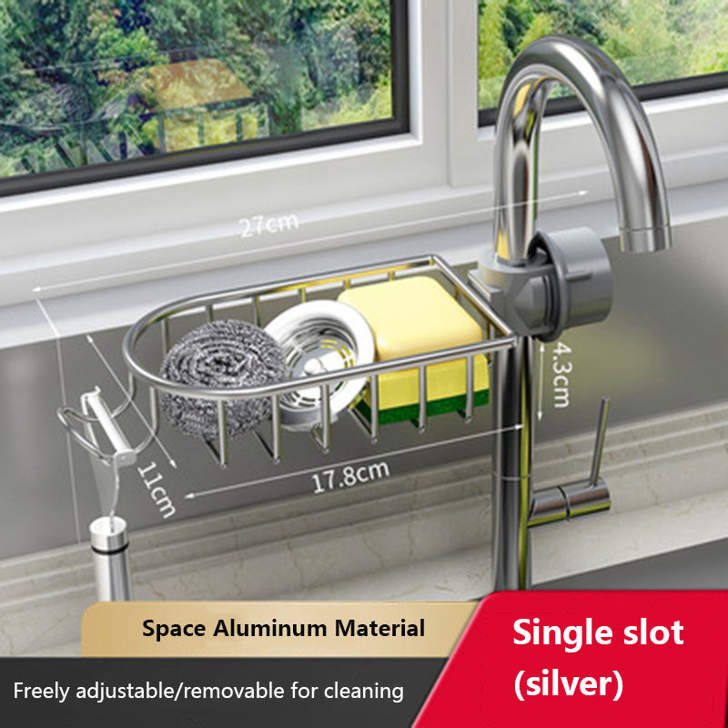 Kitchen Storage Faucet Rack.