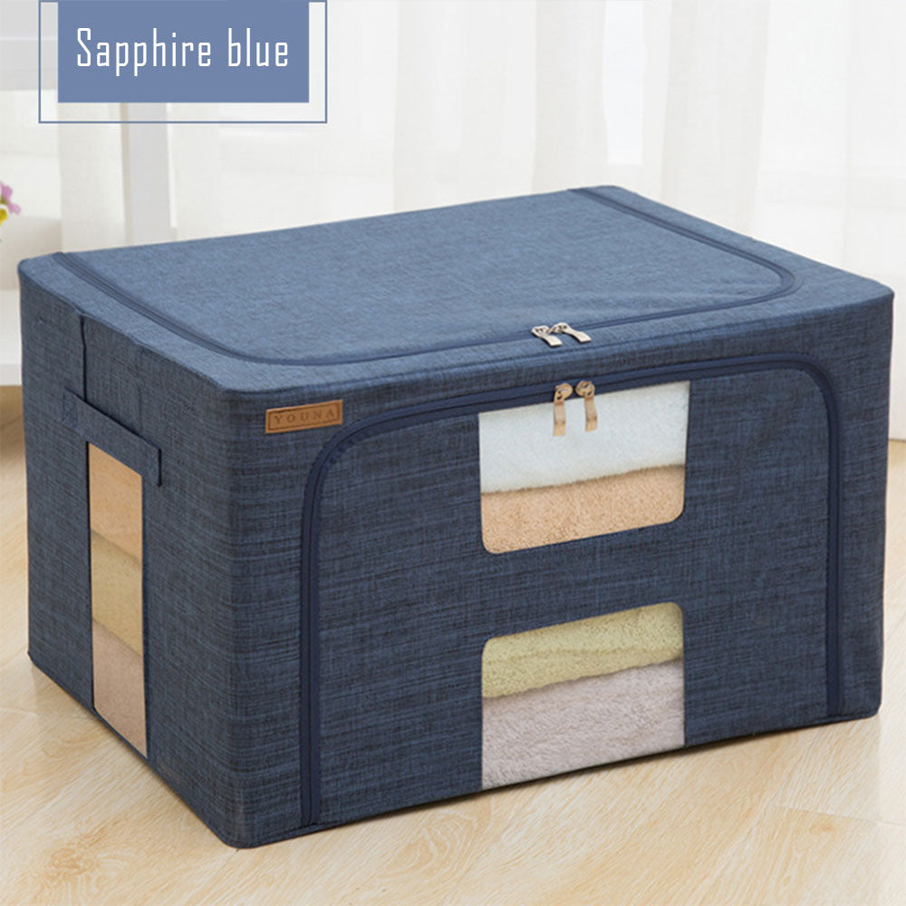 Storage Box Fabric Storage With Zipper Home.