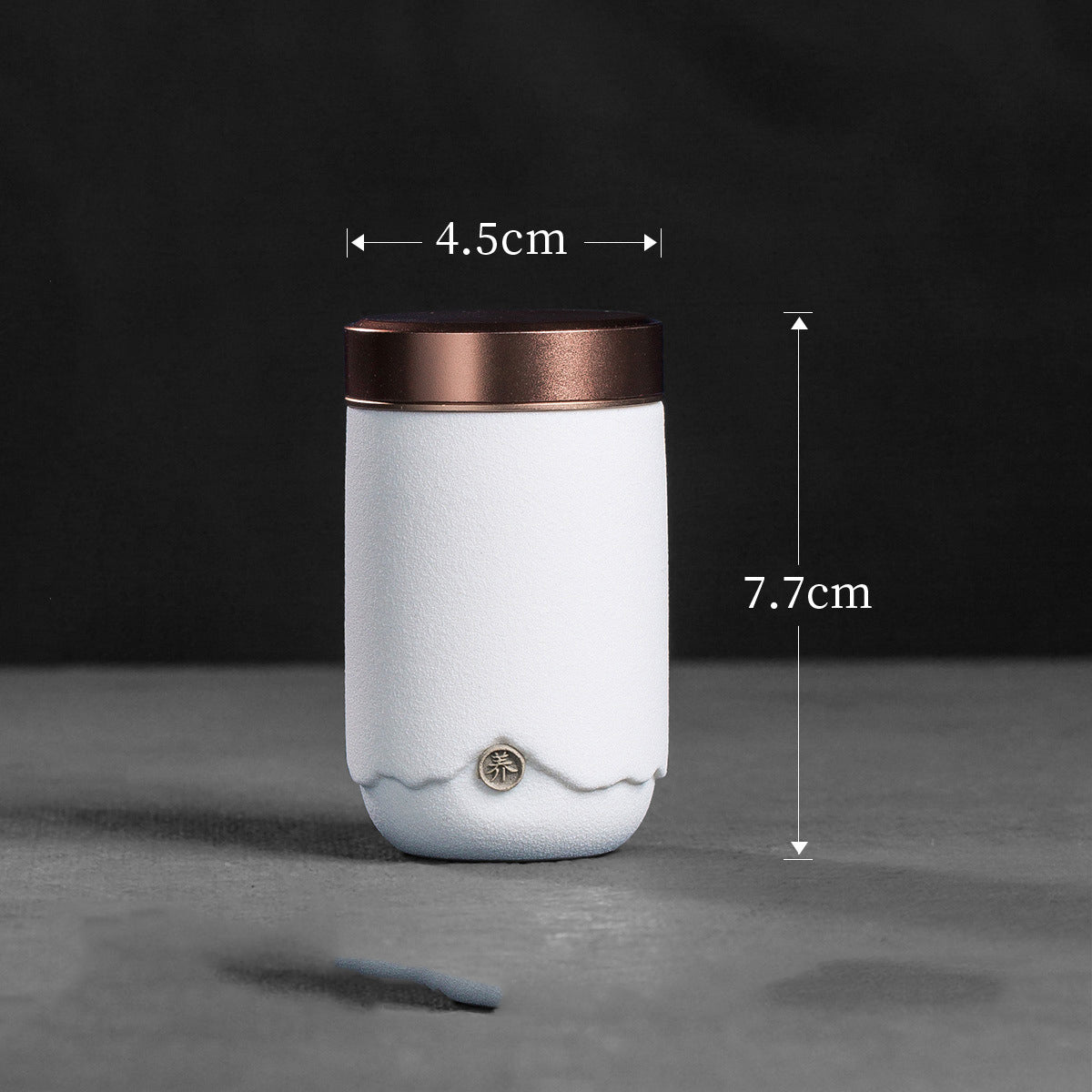 High-end Ceramic Tea Caddy, Mini Tea Caddy Gift Box, Tea Caddy.
