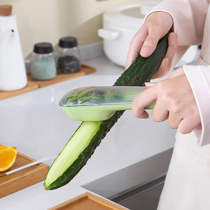 Multifunctional Fruit And Vegetable Storage Peeler Kitchen Gadgets.