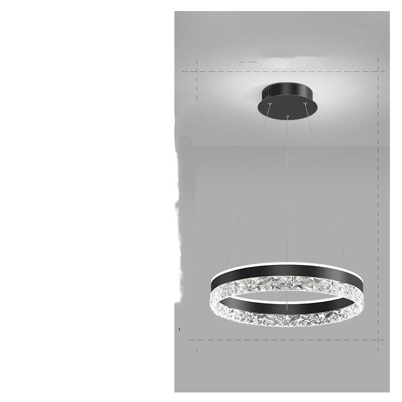 Modern Minimalist Scandinavian Dining Room Chandelier.