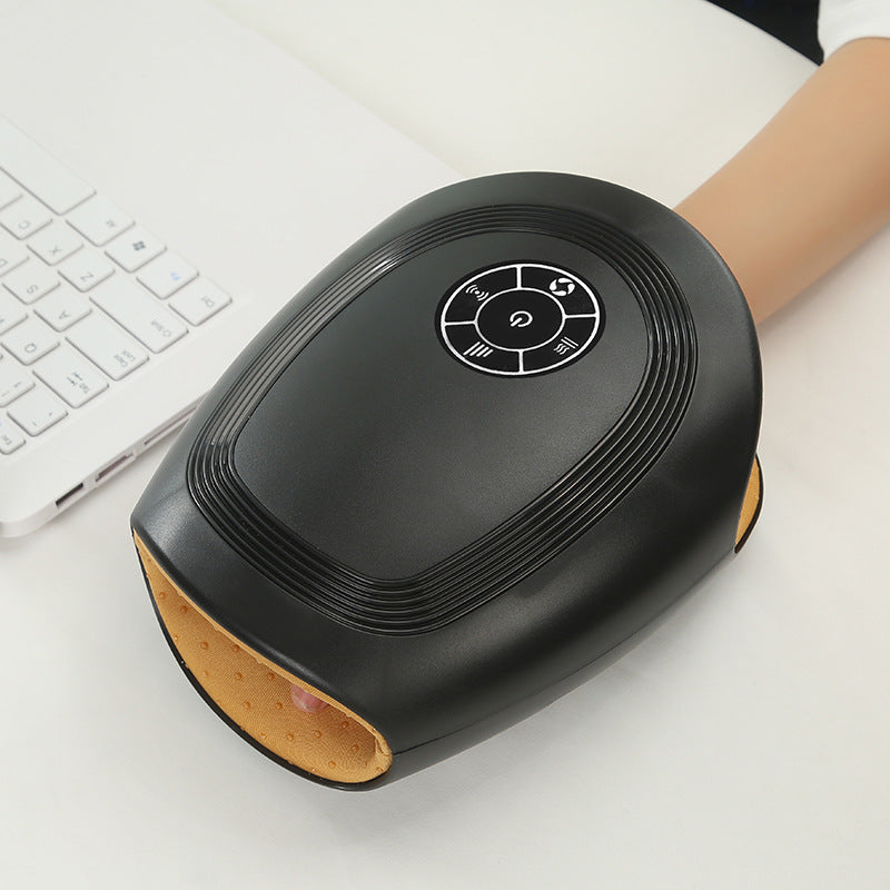Electric Airbag Hand Massager Heating Application Palm Finger Joint Physiotherapy Massage Instrument.