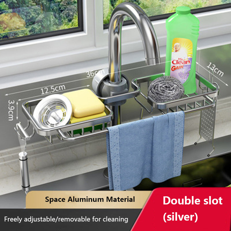 Kitchen Storage Faucet Rack.