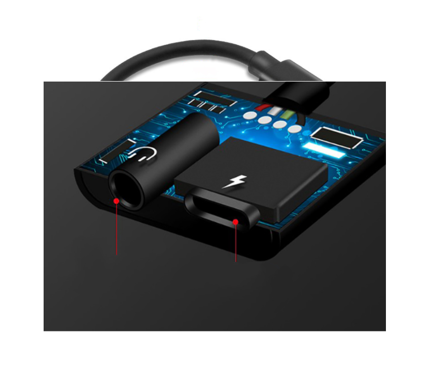 Type-C To 3.5mm Headphone Jack Adapter Cable.