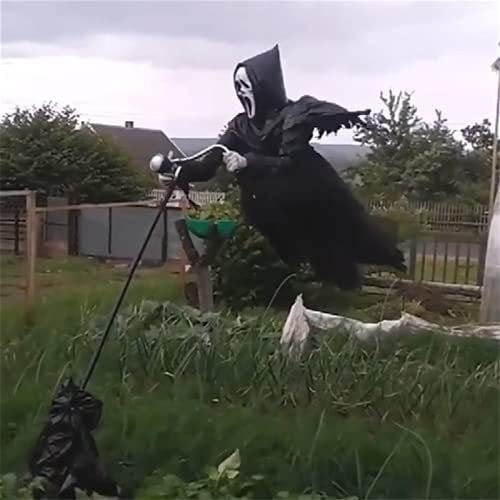 Halloween Decoration Tricky Props Skull Screaming Scarecrow Home Decor Garden Bird Repeller Decor | Tricky Props Skull Screaming |
Product information:
Item No.: Skeleton Scarecrow
material: plastic
Prop type: Skull pr