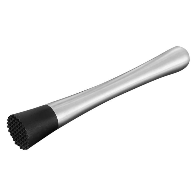 Stainless Steel Wine Mixing Stick Cocktail Muddler Shaker With Crushing Hammer DIY Drink Fruit Muddler Crushed Ice Barware Tool.