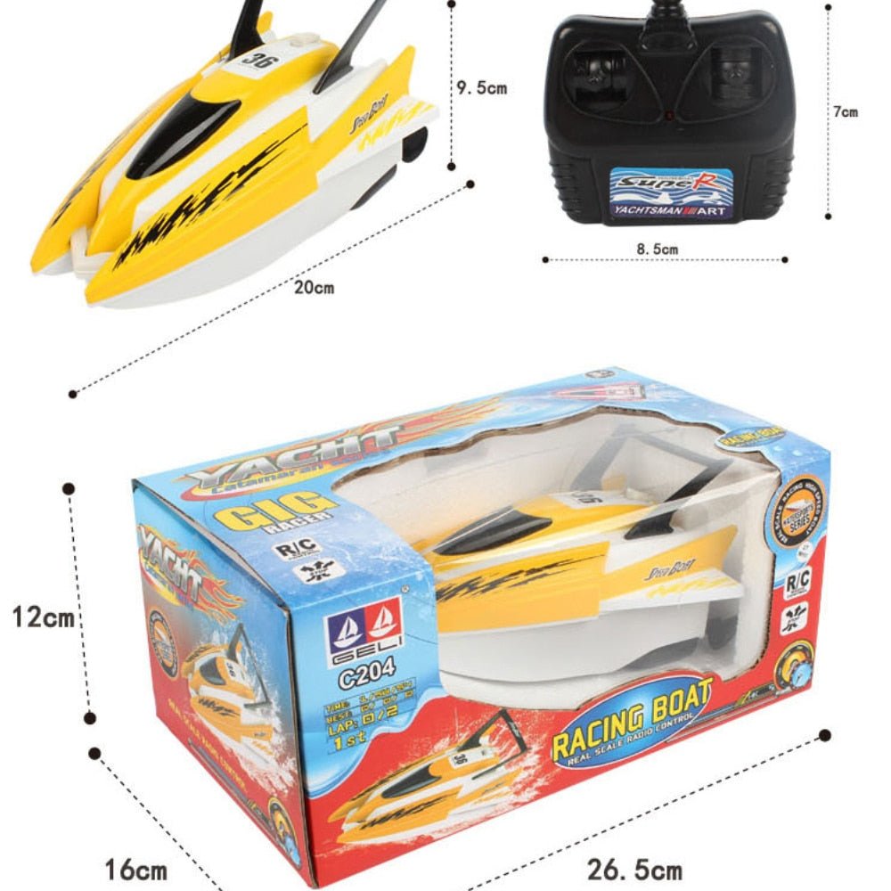 4 channels RC Boats Plastic Electric Remote Control Speed Boat Twin Motor Kid Chirdren Toy | toys |
Introducing our exquisite Speedboat 777-256, crafted with utmost precision and mastery. Immerse you