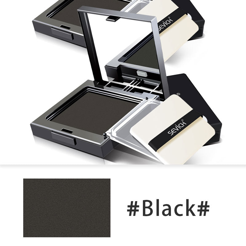 Sevich 12g Hair Line powder compact Waterproof Dark Brown Hair shadow Powder 3 Colors Hair Concealer Powder Instantly Cover Up.
