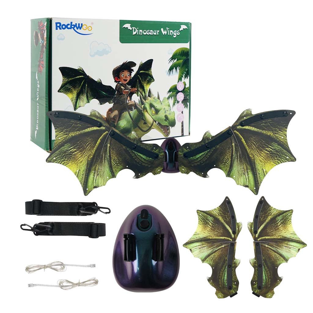 Dinosaur Wings Electric Butterfly Wings Children Luminous | Dinosaur Wings Electric Butterfly |
Product information:
Body battery: 4 AA battery (not included)
Usage time: According to the