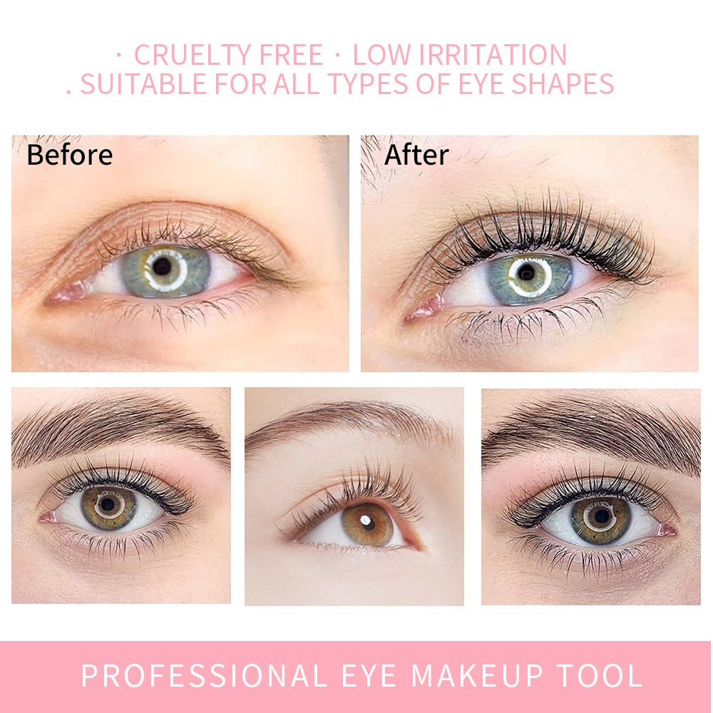 ICONSIGN 10 Pairs/Lot 0.8/Bag Sachet Lash Lift Kit Eyelash Perm Lotion 10 to 12 Minutes Lifting Eyelash Lashes Serum Eye Makeup.