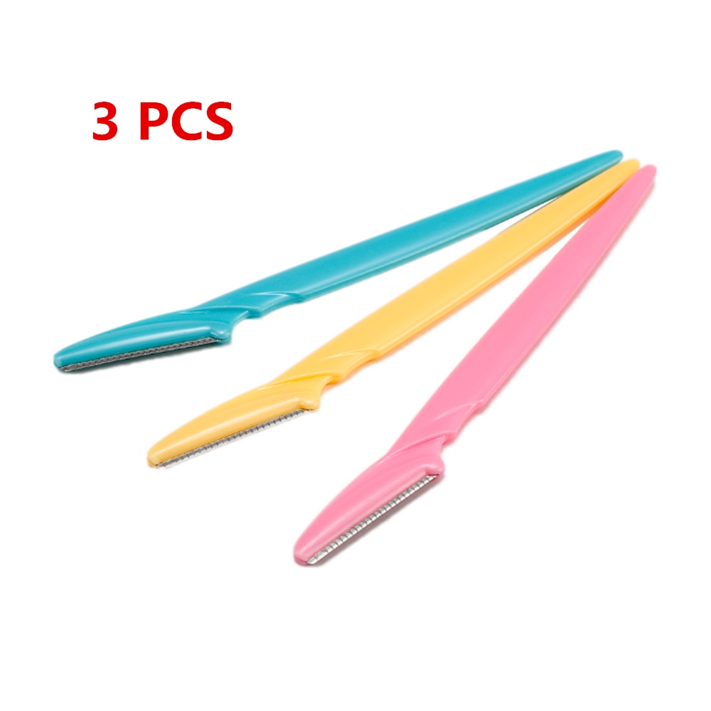 Eyebrow Trimmer Portable Eyebrow Razor Blade Shaver Shaper Facial Hair Remover Eyebrow Shaping Tool Women Makeup tool.