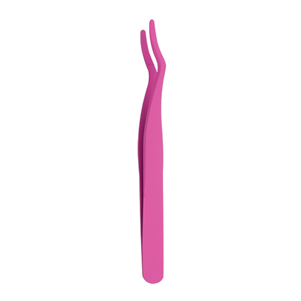 False Eyelash Tweezers False Eyelashes Applicator Stainless Steel Eyelash Extension Curler Nipper Clip Clamp Makeup Tools.